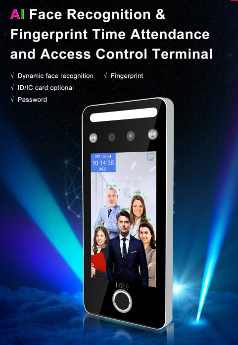 Máy chấm công khuôn mặt vân tay Ronald Jack FacePro 007